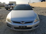 2007 Honda Accord Se Silver vin: JHMCM56387C026143