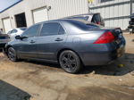 2007 Honda Accord Se Синий vin: JHMCM56397C015135