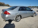 2007 Honda Accord Se Silver vin: JHMCM56397C016866