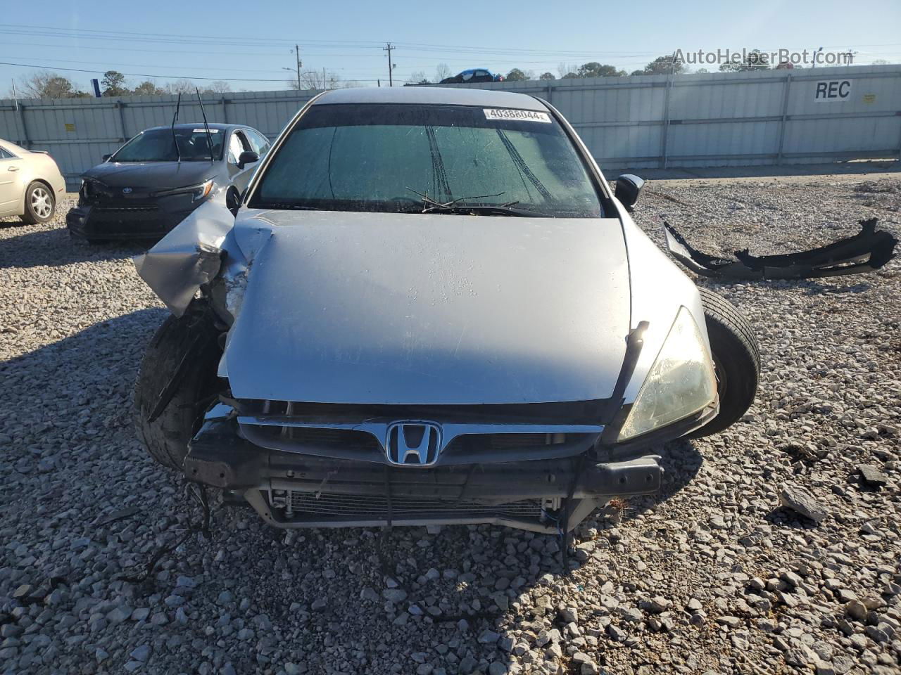 2007 Honda Accord Se Silver vin: JHMCM563X7C012633