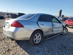 2007 Honda Accord Se Silver vin: JHMCM563X7C012633