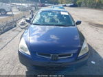 2005 Honda Accord 2.4 Lx Blue vin: JHMCM56425C001695