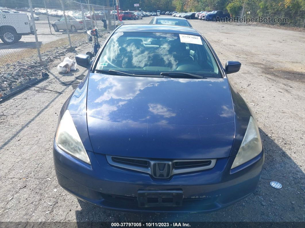 2005 Honda Accord 2.4 Lx Blue vin: JHMCM56425C001695