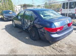 2005 Honda Accord 2.4 Lx Blue vin: JHMCM56425C001695