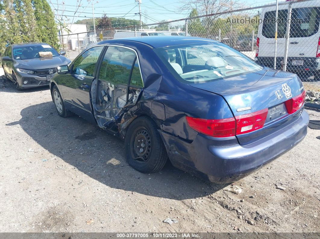 2005 Honda Accord 2.4 Lx Синий vin: JHMCM56425C001695