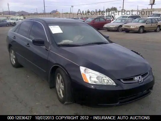 Price & History 2003 Honda Accord Ex-l Sedan At With Navigation
