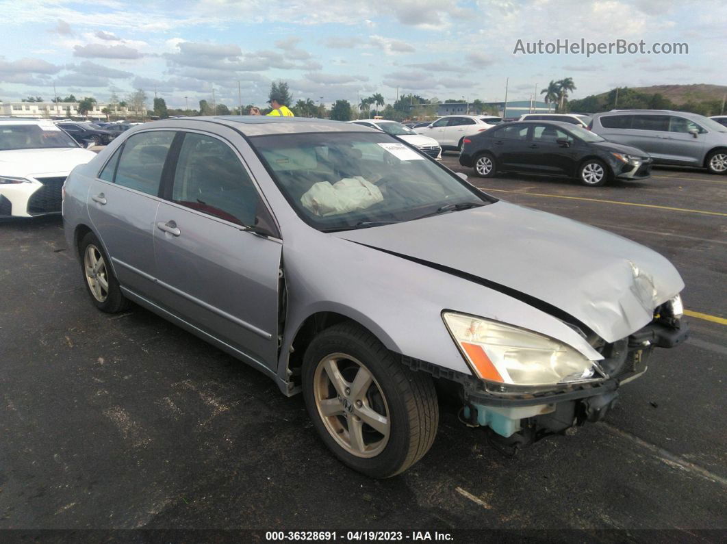 2005 Honda Accord Sdn Ex Silver vin: JHMCM56795C003924