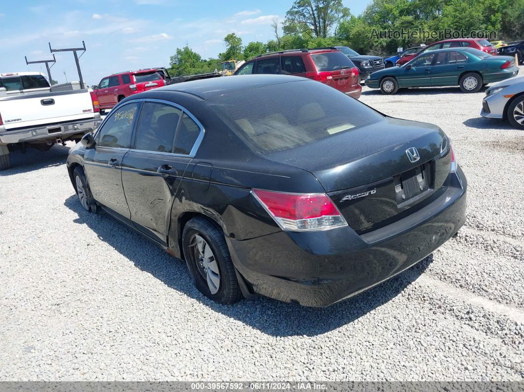 2009 Honda Accord 2.4 Lx Black vin: JHMCP26309C017901