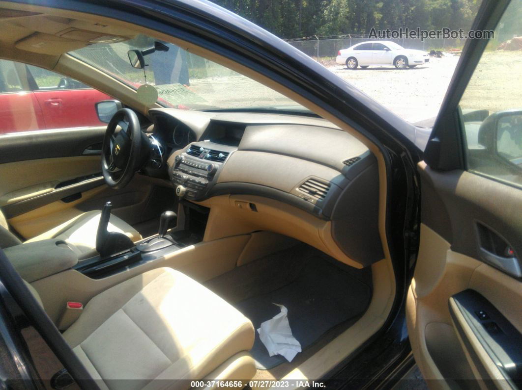 2008 Honda Accord Sdn Lx Черный vin: JHMCP26338C073300