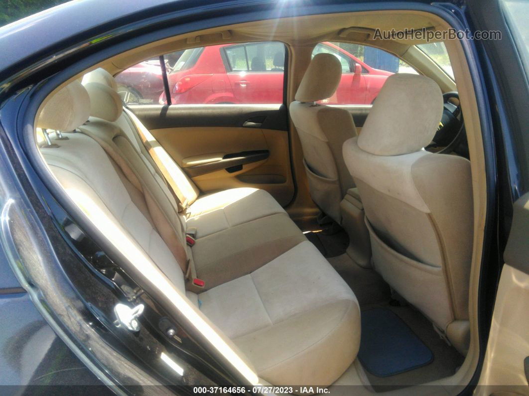 2008 Honda Accord Sdn Lx Черный vin: JHMCP26338C073300