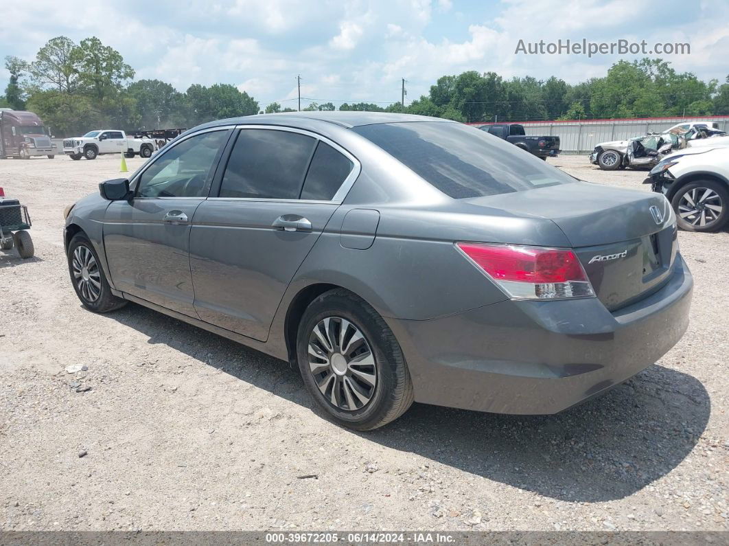 2009 Honda Accord 2.4 Lx Gray vin: JHMCP26339C017259