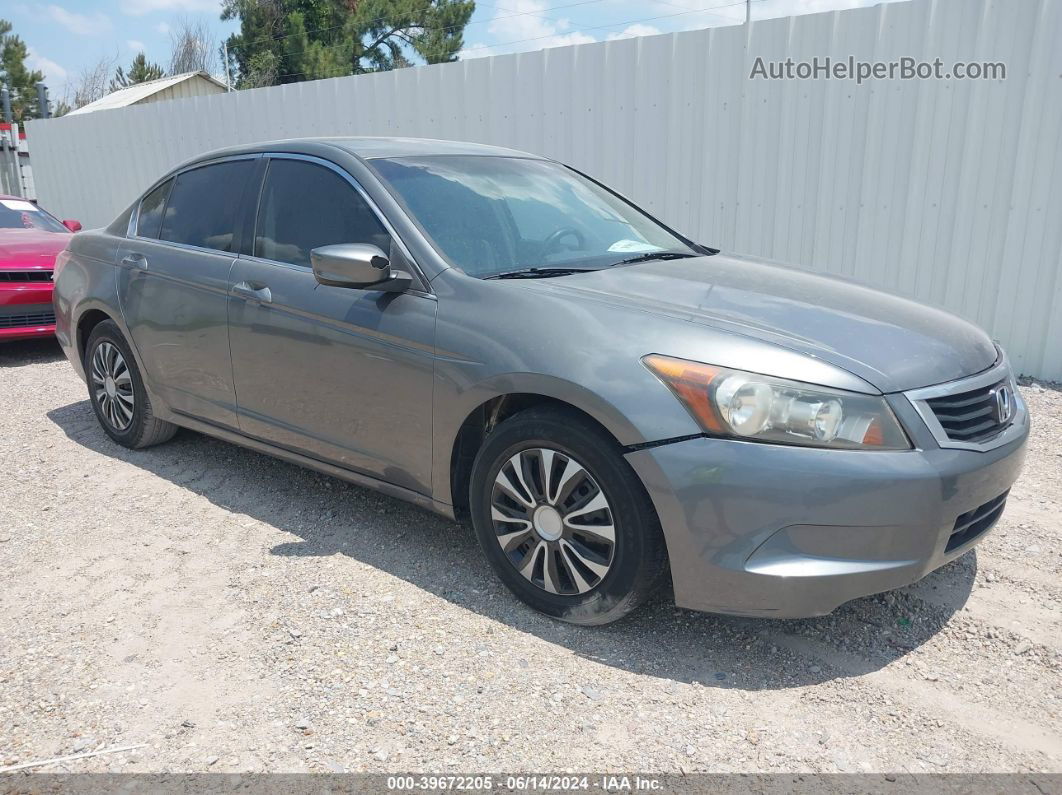 2009 Honda Accord 2.4 Lx Серый vin: JHMCP26339C017259