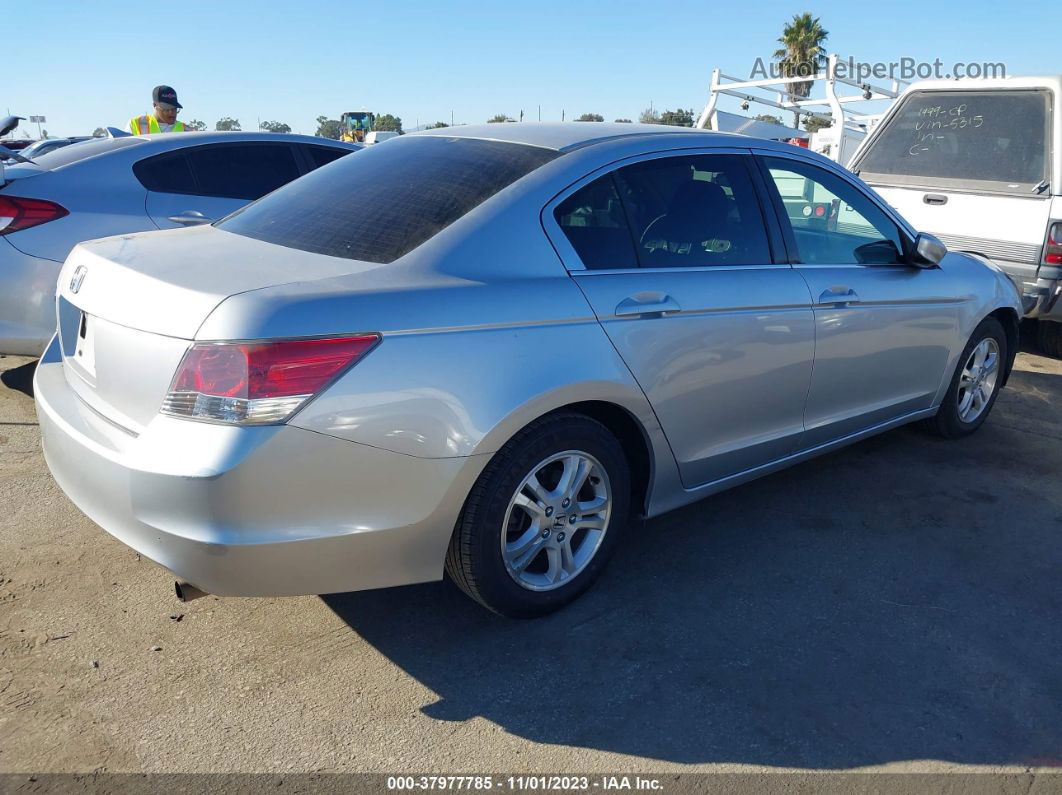 2008 Honda Accord Sdn Lx Silver vin: JHMCP26368C027315