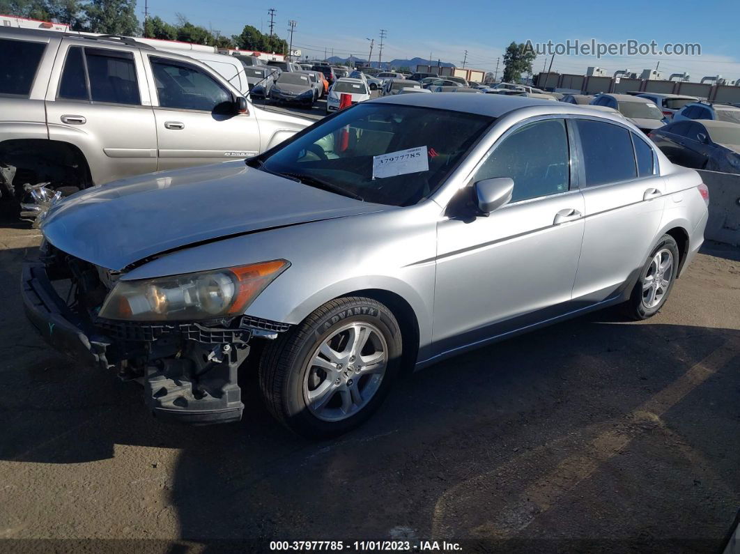 2008 Honda Accord Sdn Lx Silver vin: JHMCP26368C027315