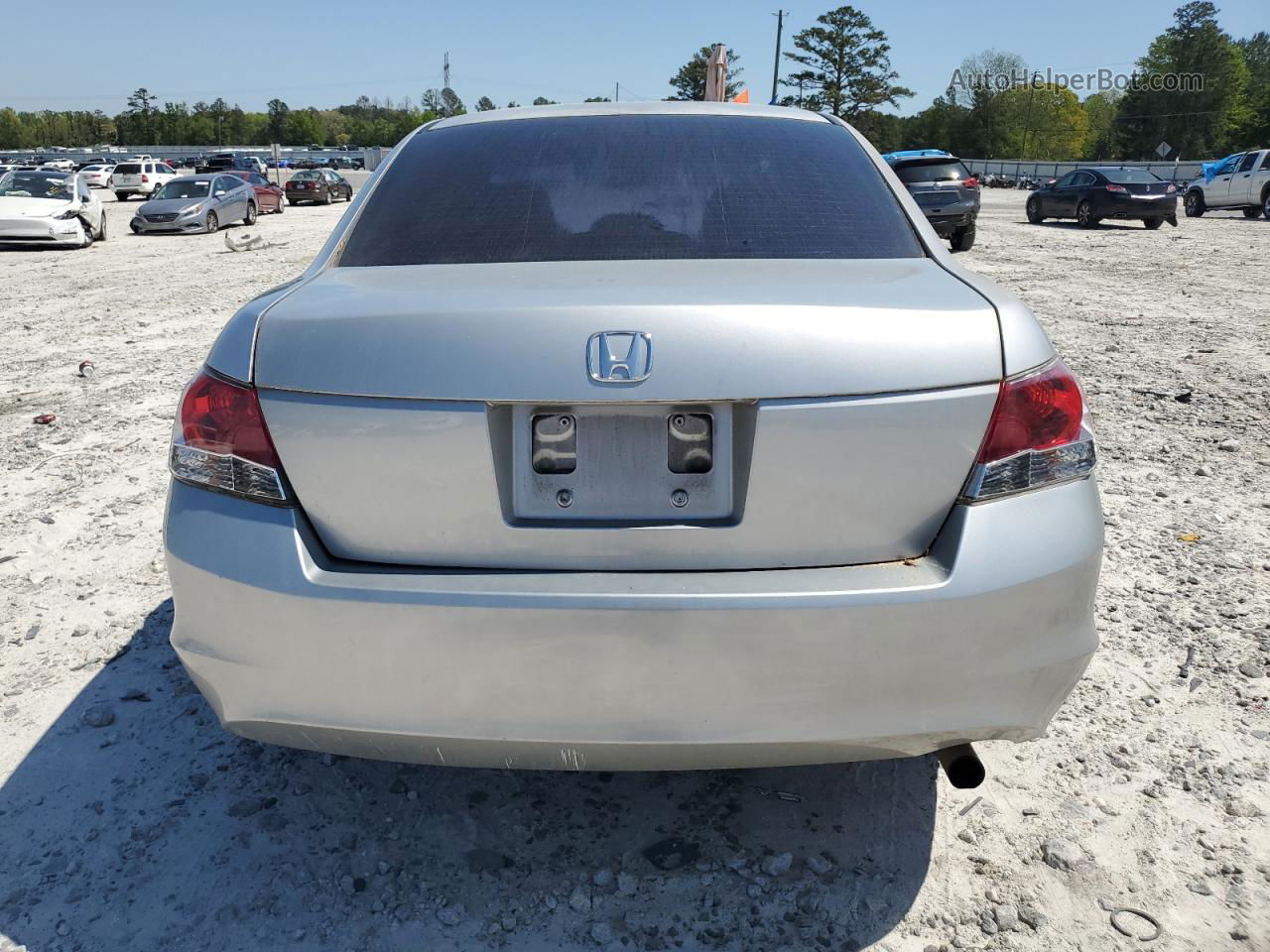 2009 Honda Accord Lx Silver vin: JHMCP26369C013013