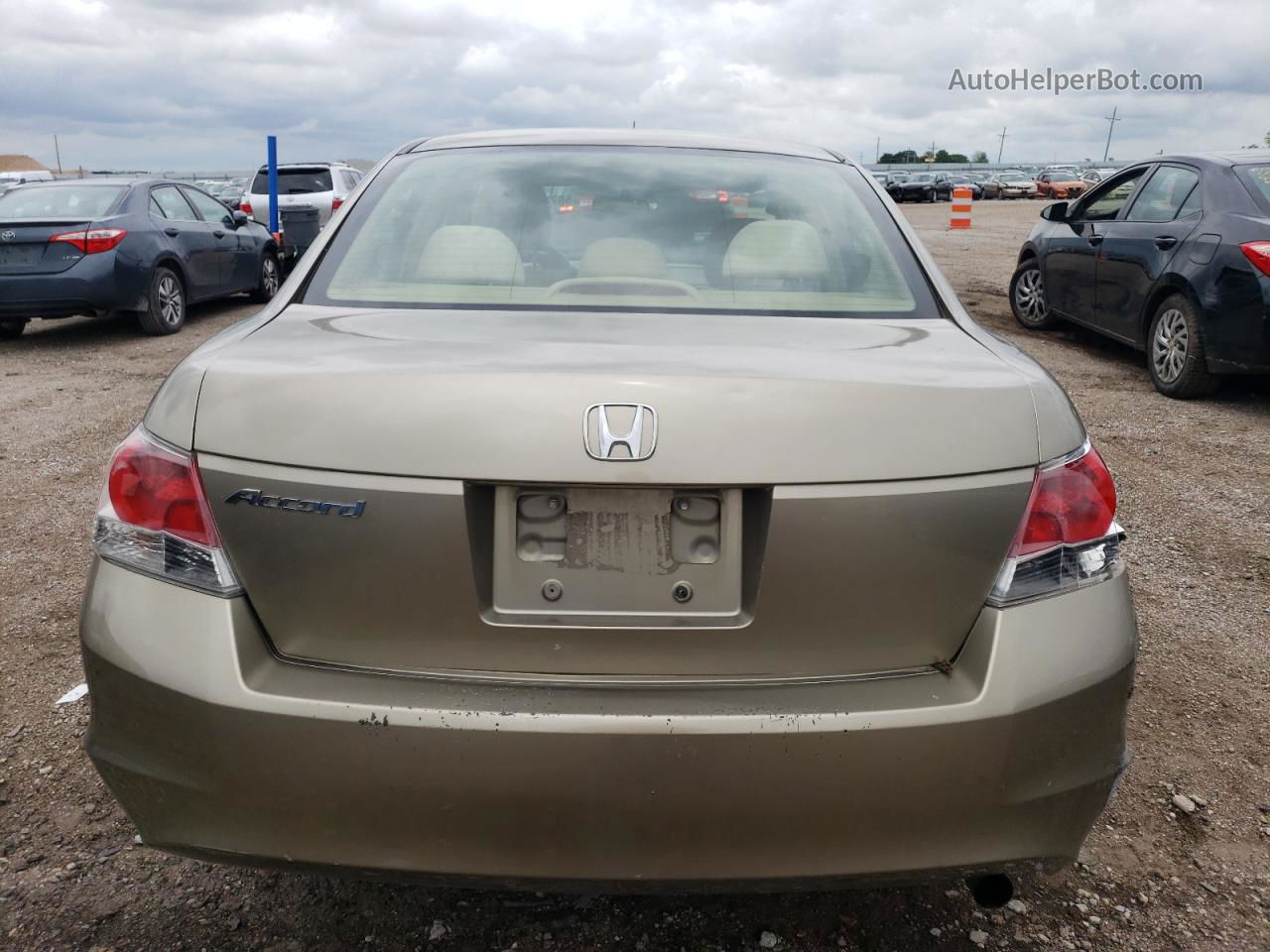 2008 Honda Accord Lx Gold vin: JHMCP26388C055746