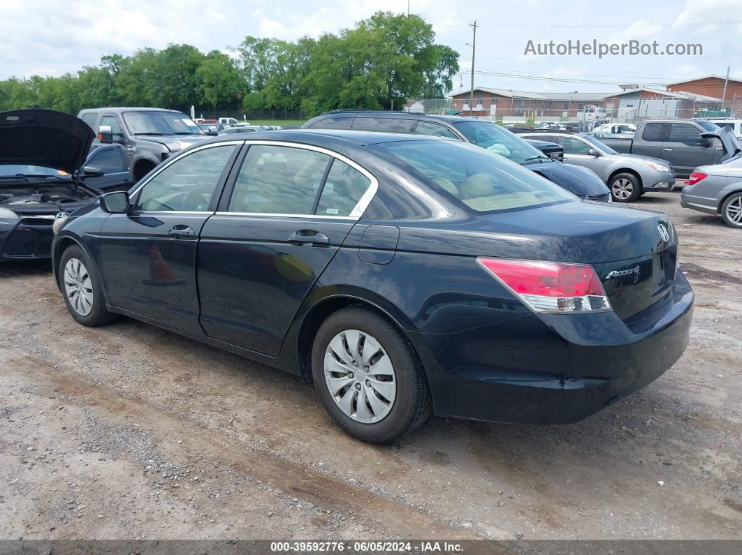 2008 Honda Accord 2.4 Lx Black vin: JHMCP26398C073382