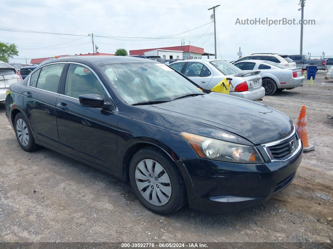 2008 Honda Accord 2.4 Lx Black vin: JHMCP26398C073382