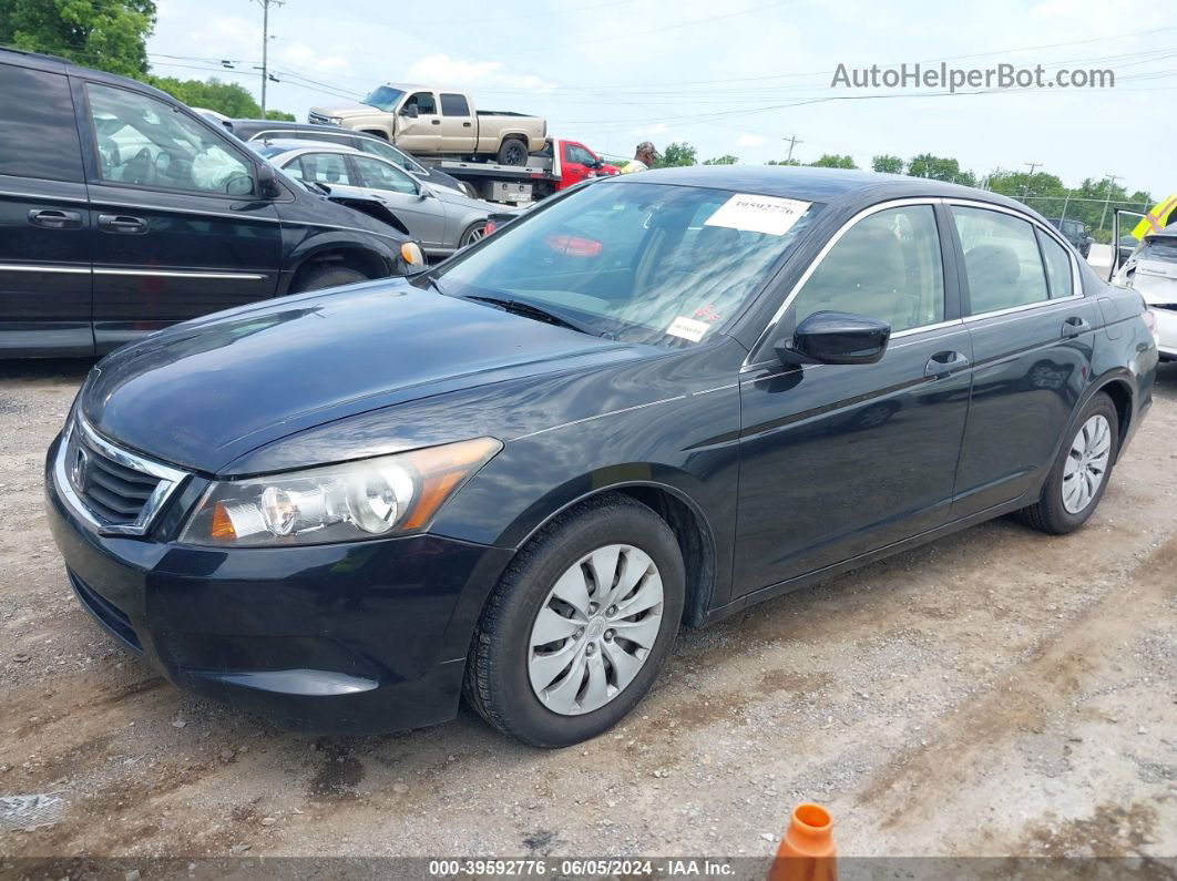 2008 Honda Accord 2.4 Lx Black vin: JHMCP26398C073382