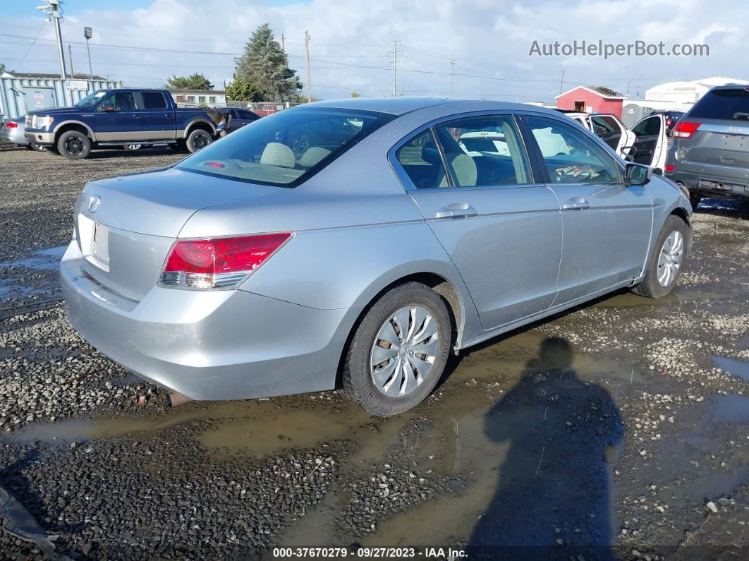 2008 Honda Accord 2.4 Lx Серебряный vin: JHMCP263X8C063363