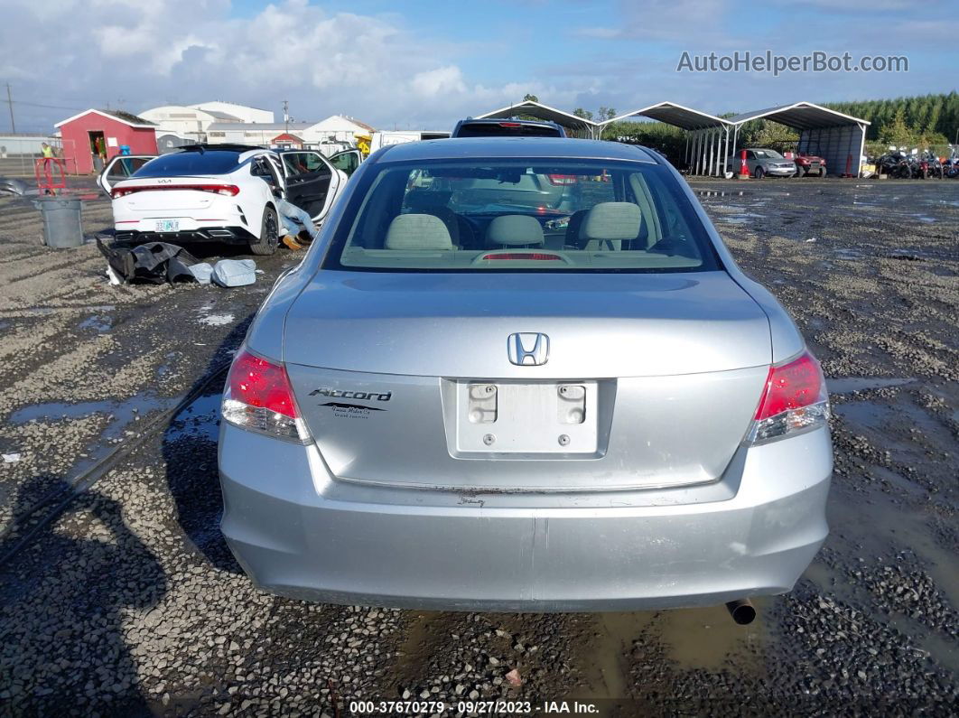 2008 Honda Accord 2.4 Lx Серебряный vin: JHMCP263X8C063363