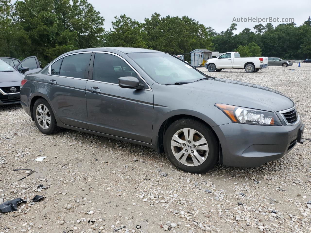 2008 Honda Accord Lxp Gray vin: JHMCP26428C049191