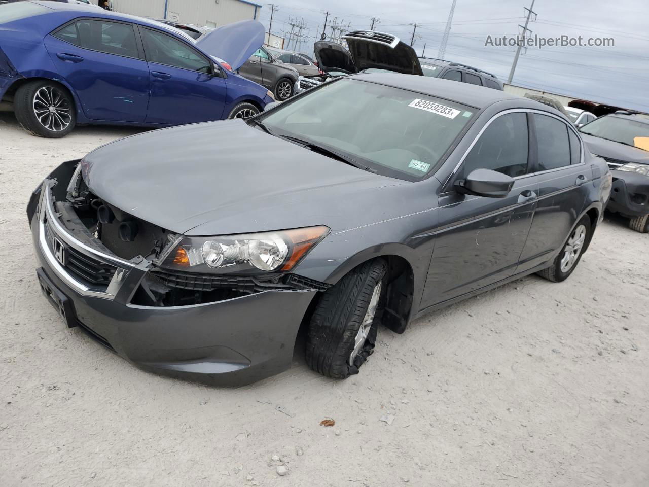 2008 Honda Accord Lxp Gray vin: JHMCP26438C003692