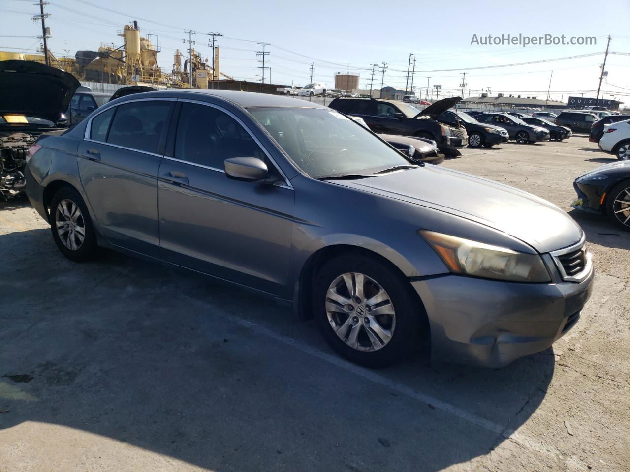 2009 Honda Accord Lxp Gray vin: JHMCP26439C008036