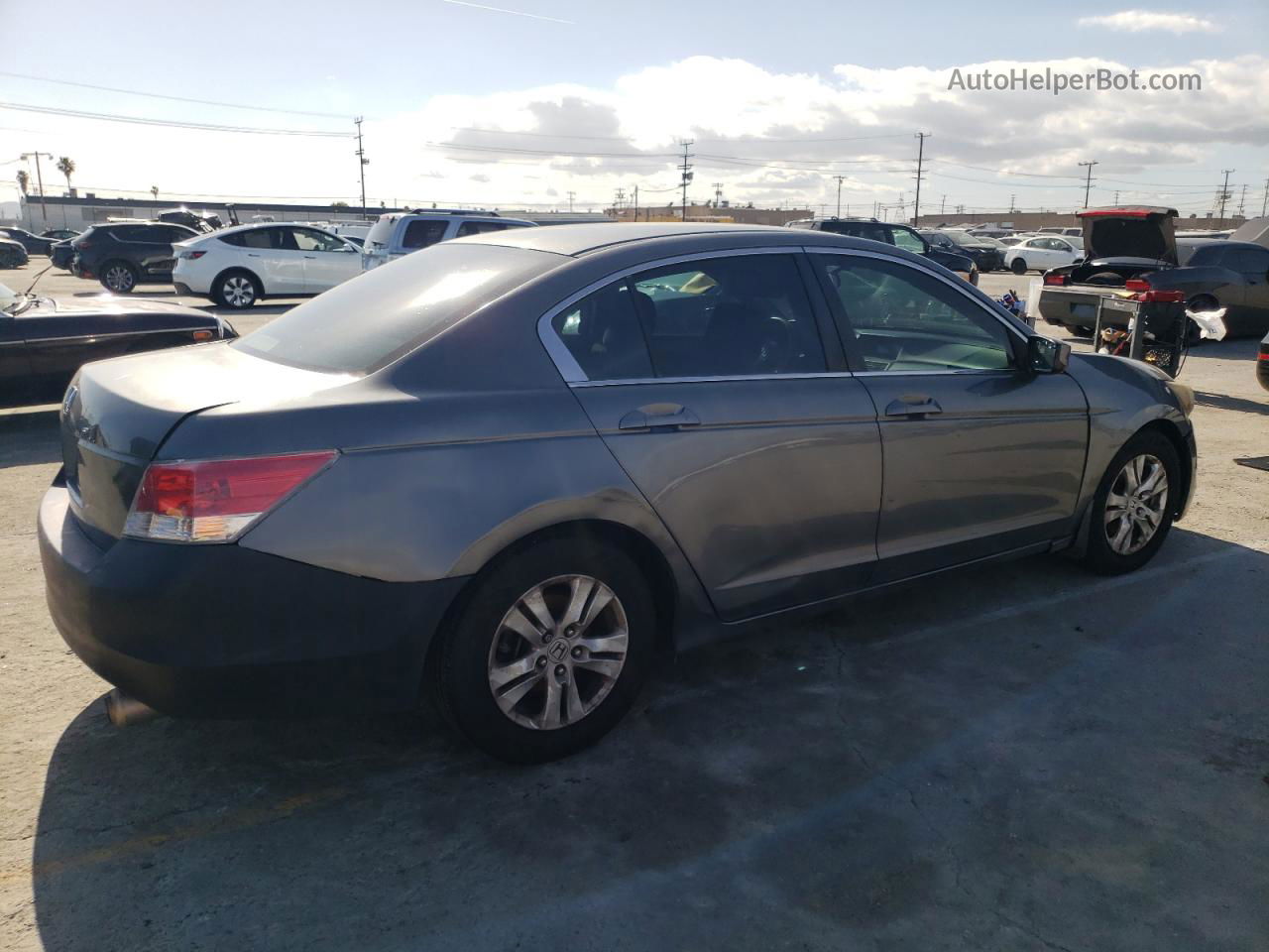 2009 Honda Accord Lxp Gray vin: JHMCP26439C008036