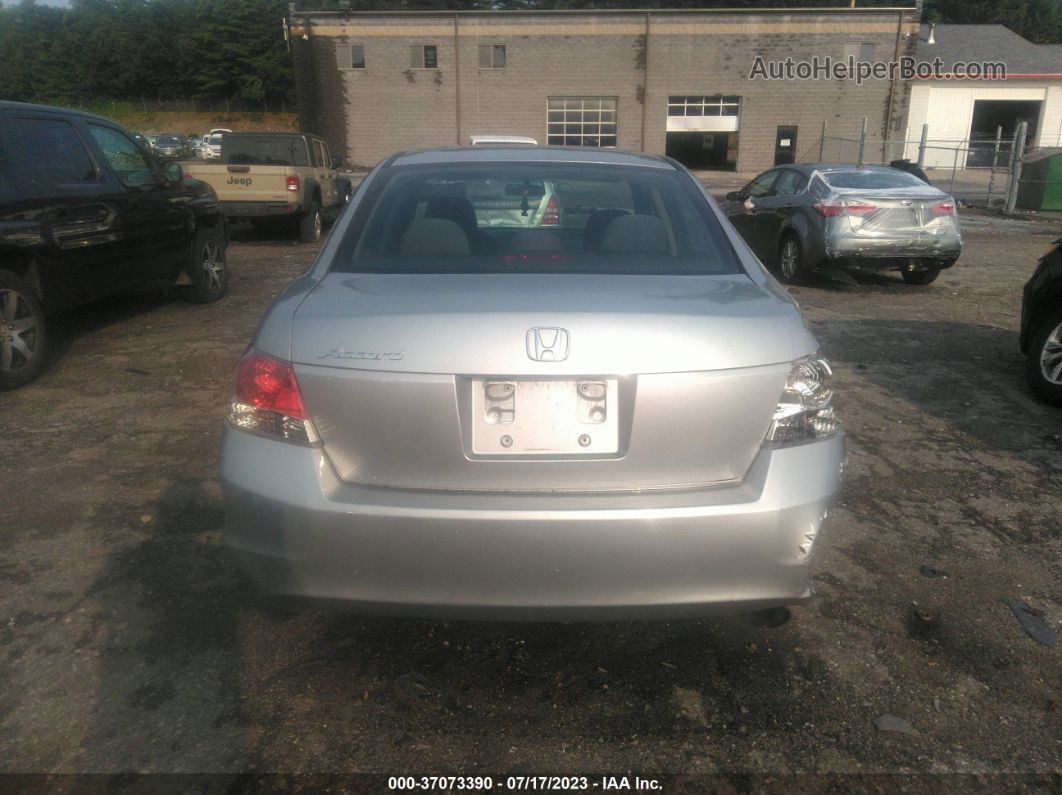 2008 Honda Accord Sdn Lx-p Silver vin: JHMCP26468C005534