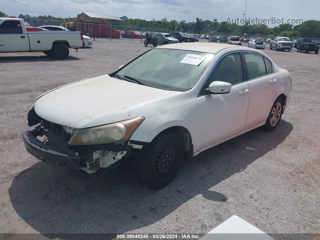 2008 Honda Accord 2.4 Lx-p White vin: JHMCP26478C044066