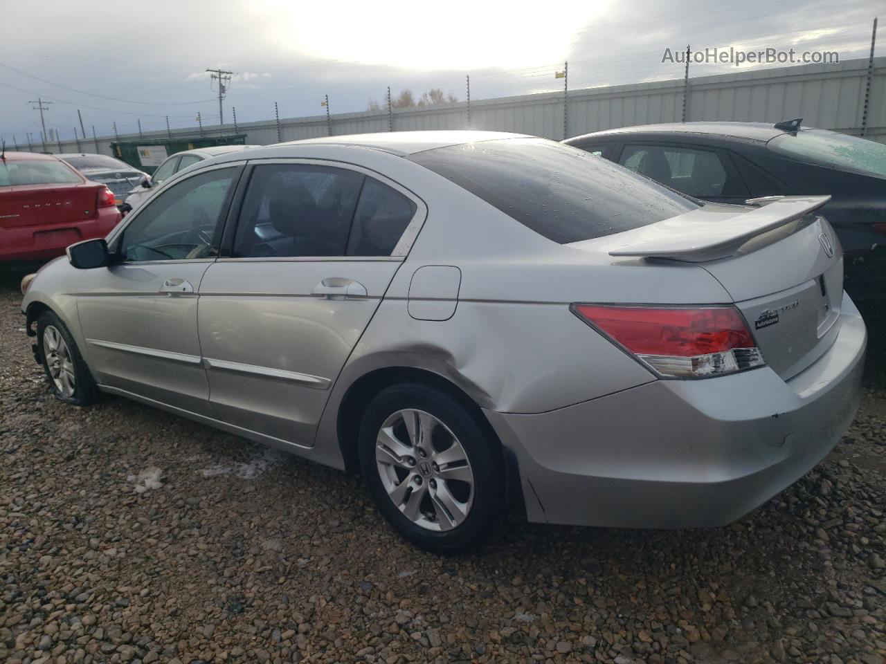 2009 Honda Accord Lxp Silver vin: JHMCP26489C007805