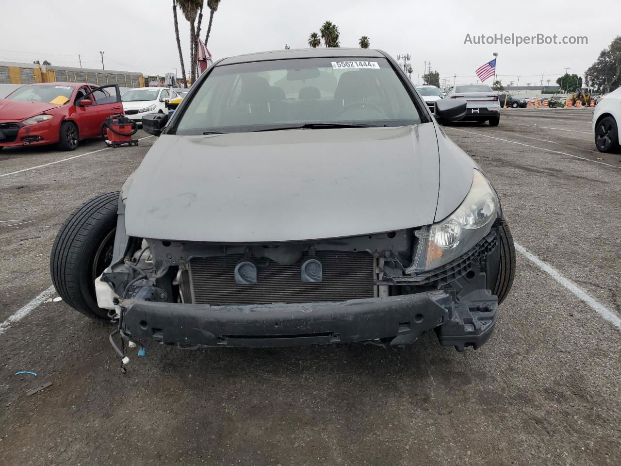 2009 Honda Accord Ex Gray vin: JHMCP26729C010497