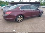 2008 Honda Accord 2.4 Ex Burgundy vin: JHMCP26738C060629