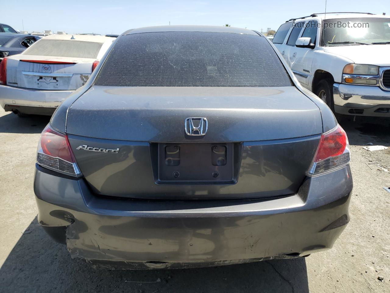 2008 Honda Accord Ex Gray vin: JHMCP26748C023461