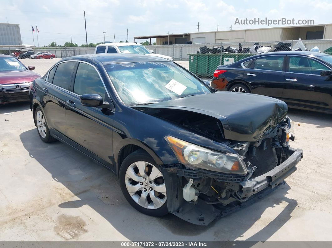 2008 Honda Accord Sdn Ex Black vin: JHMCP26748C049980