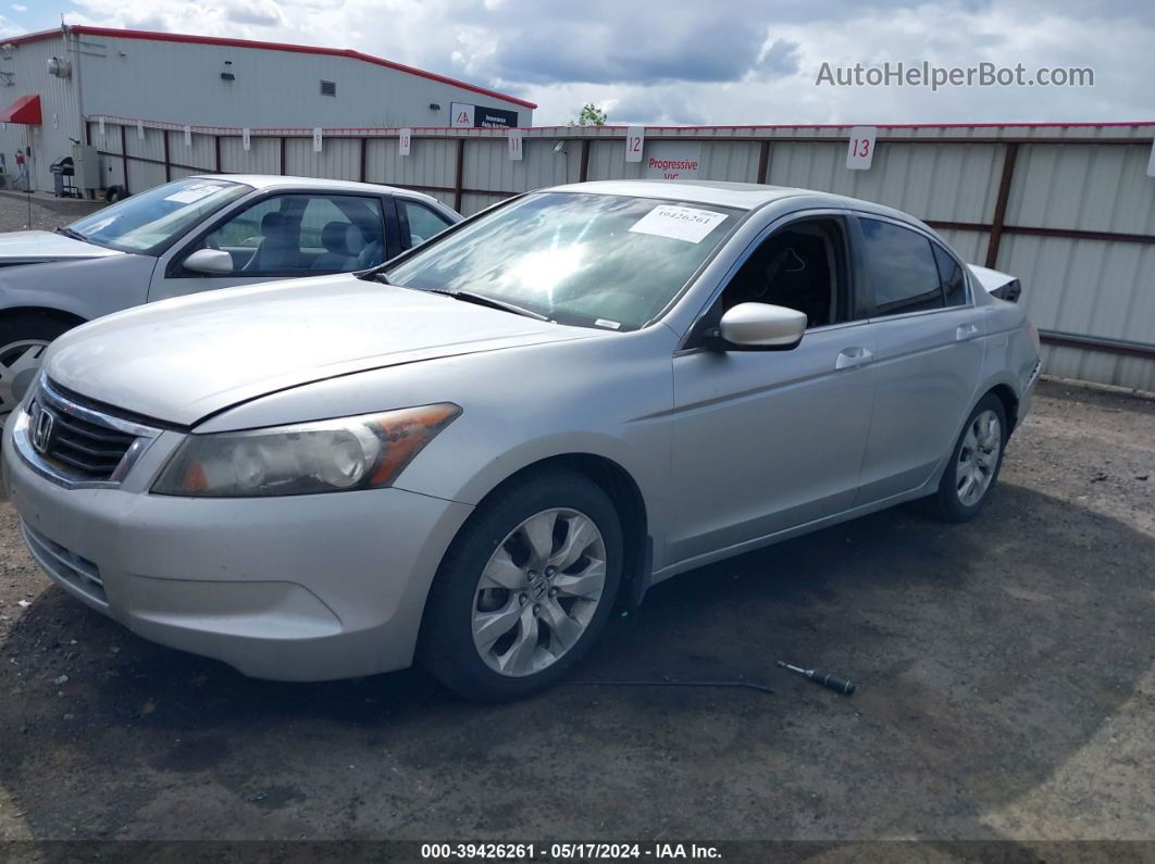 2008 Honda Accord 2.4 Ex Silver vin: JHMCP26758C009309