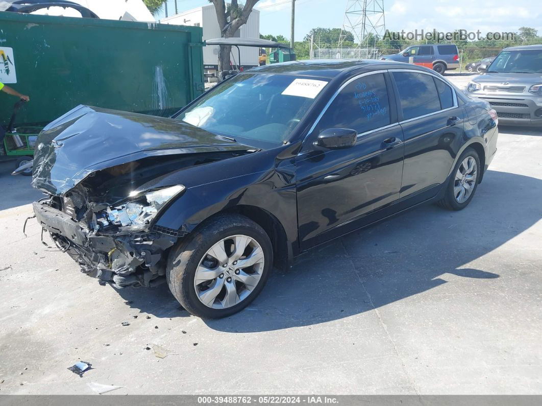 2008 Honda Accord 2.4 Ex Black vin: JHMCP26758C021220