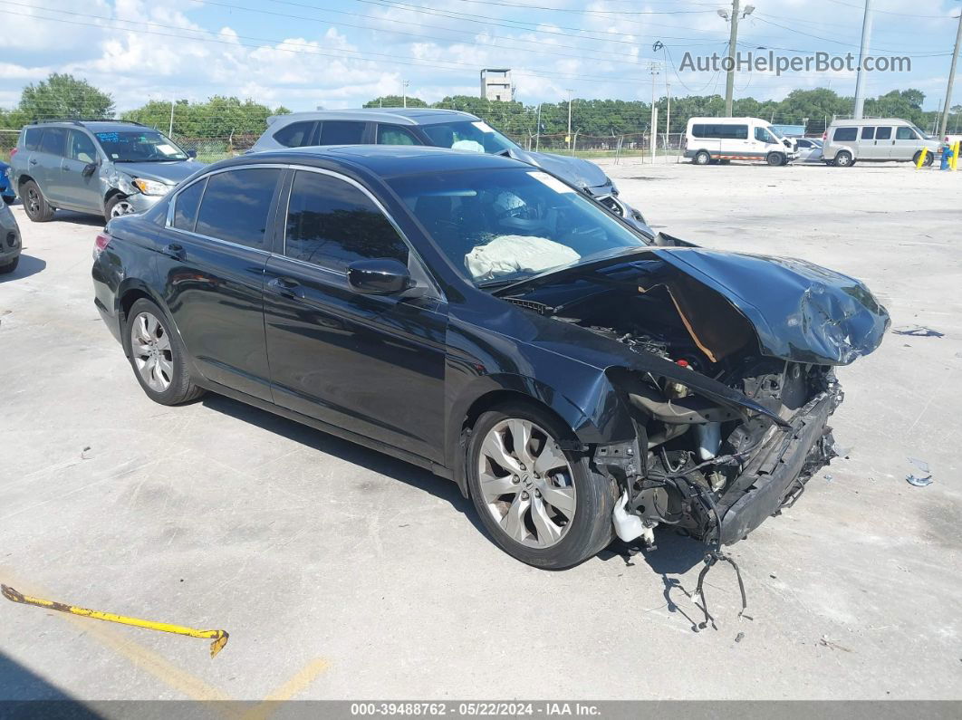 2008 Honda Accord 2.4 Ex Black vin: JHMCP26758C021220