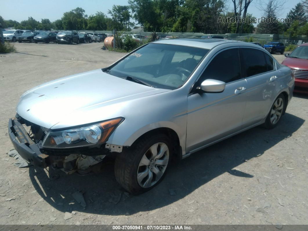 2008 Honda Accord 2.4 Ex Silver vin: JHMCP26768C052699