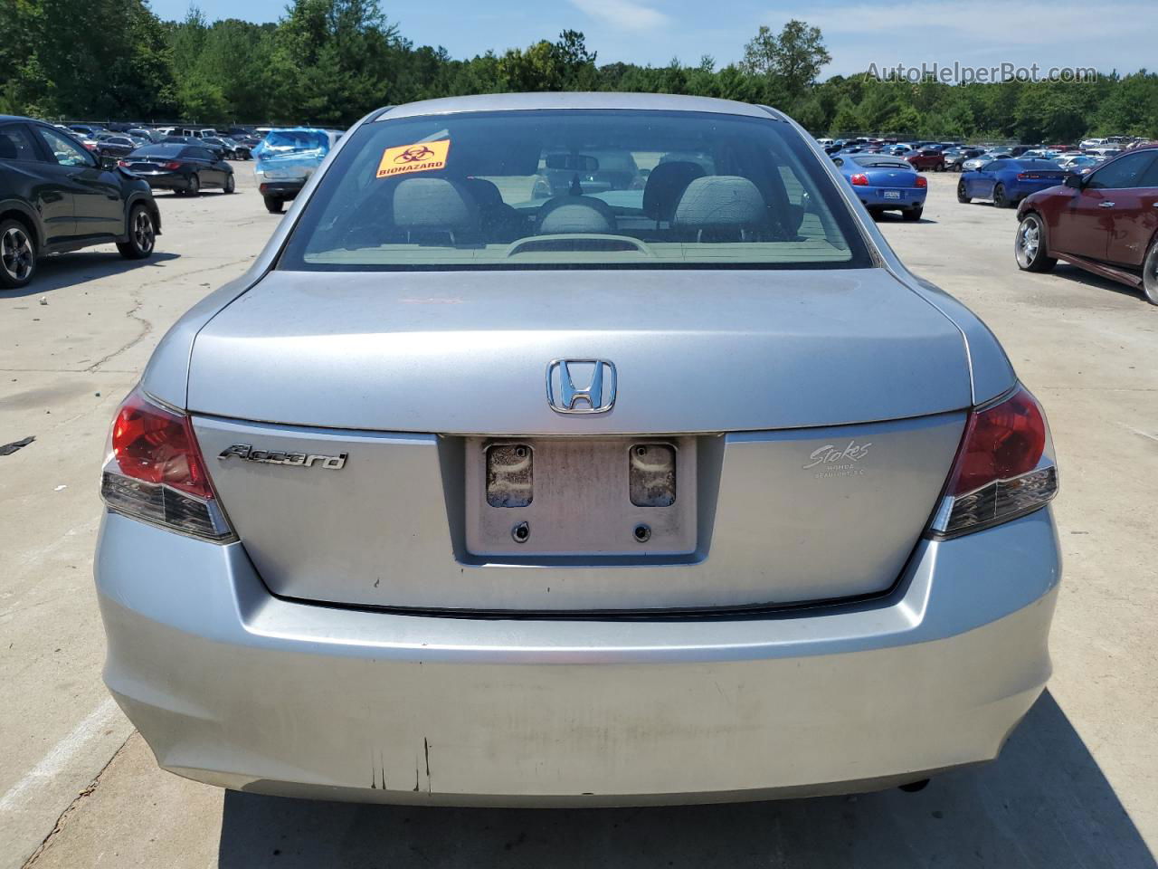 2008 Honda Accord Ex Silver vin: JHMCP26788C012396