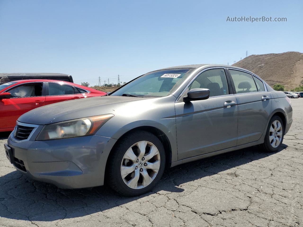 2008 Honda Accord Ex Charcoal vin: JHMCP26788C059685