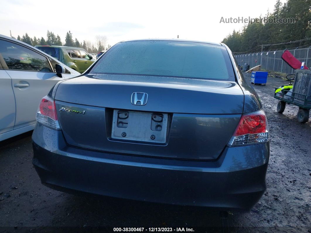 2008 Honda Accord 2.4 Ex Синий vin: JHMCP267X8C009709