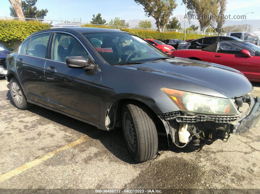 2008 Honda Accord 2.4 Lx Gray vin: 1HGCP26358A090789