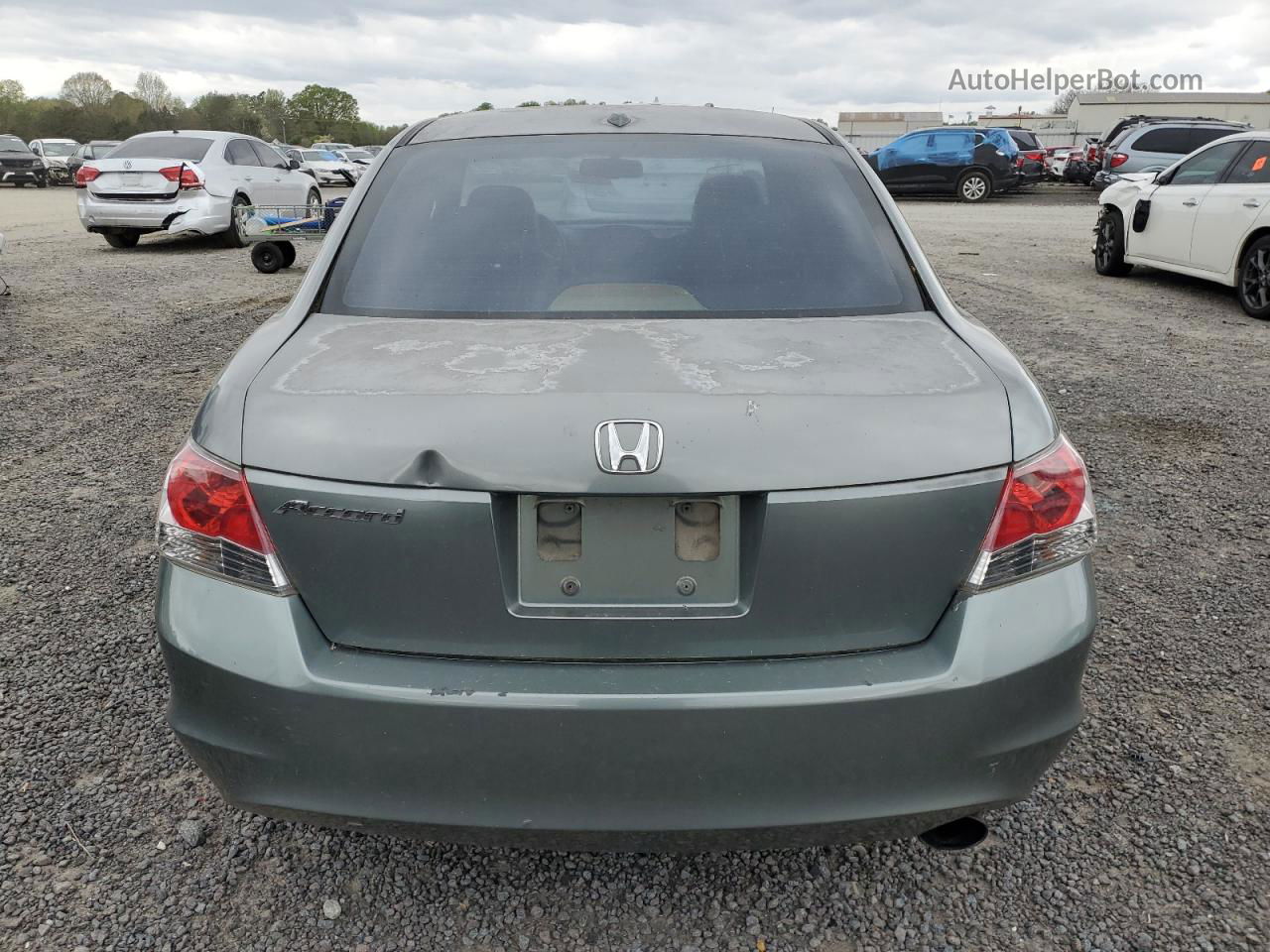 2008 Honda Accord Exl Green vin: JHMCP26808C061004