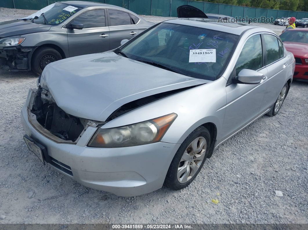 2008 Honda Accord 2.4 Ex-l Silver vin: JHMCP26818C004584