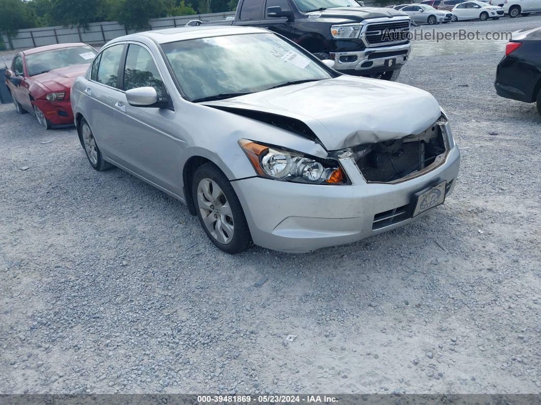 2008 Honda Accord 2.4 Ex-l Silver vin: JHMCP26818C004584