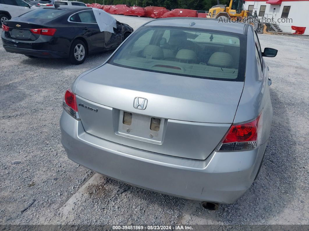 2008 Honda Accord 2.4 Ex-l Silver vin: JHMCP26818C004584