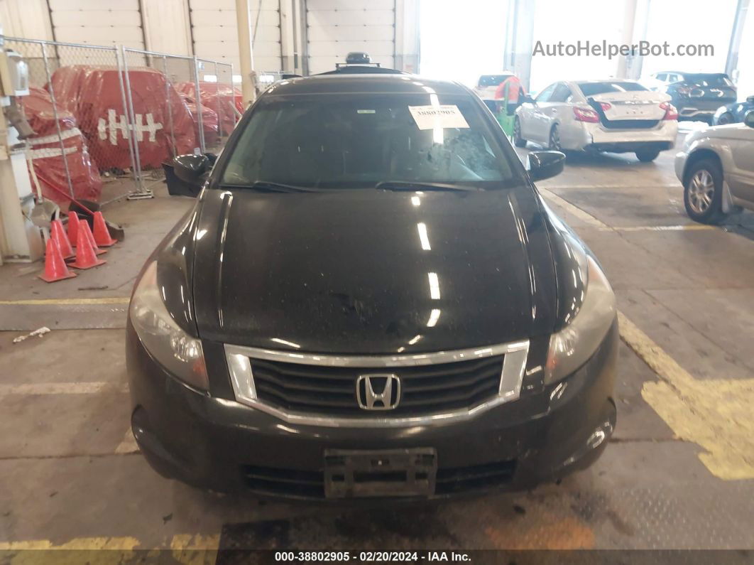 2008 Honda Accord 2.4 Ex-l Black vin: JHMCP26818C029730