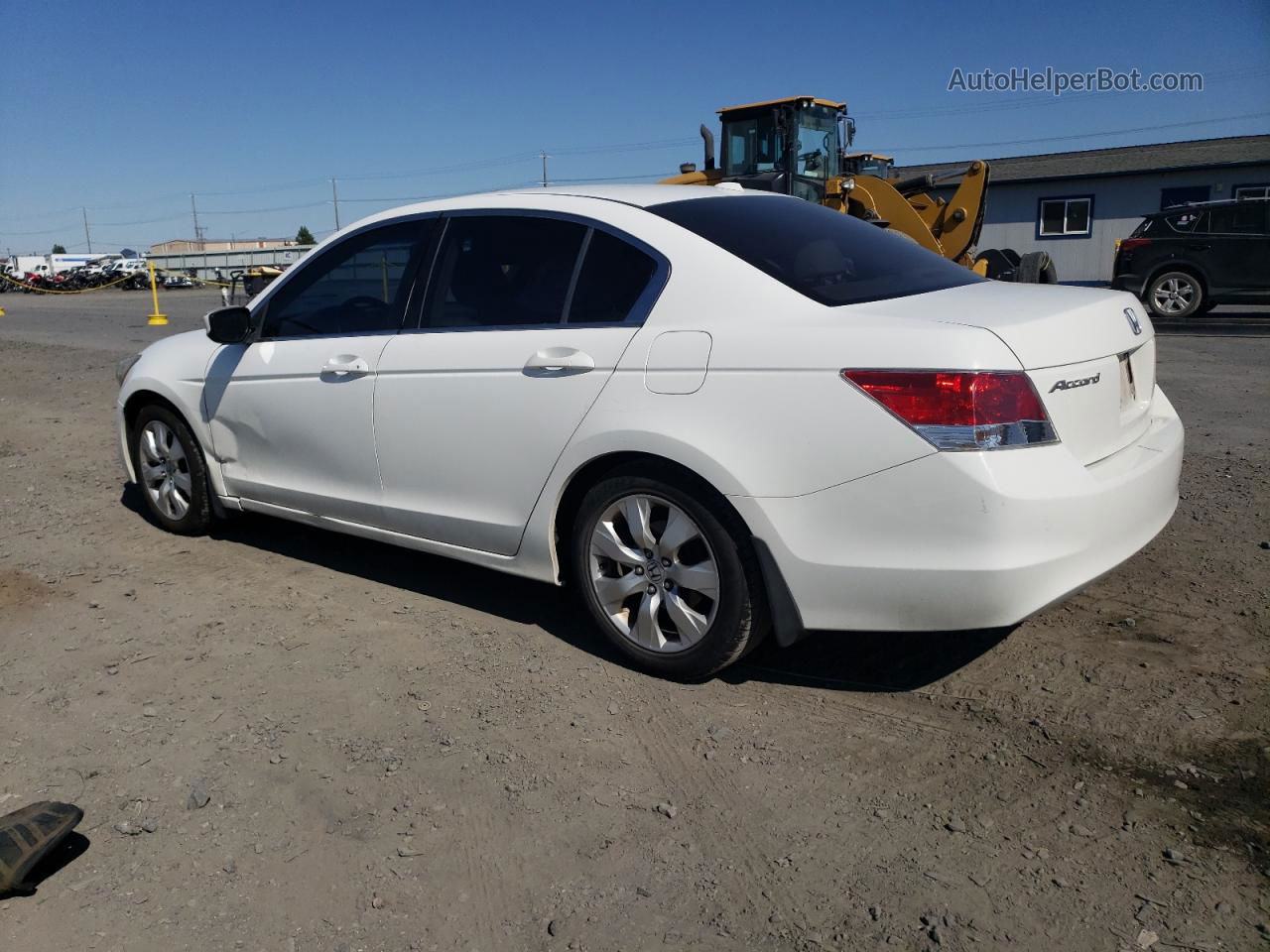 2008 Honda Accord Exl Белый vin: JHMCP26828C009969